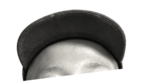 Ausschnitt mit meiner Cap